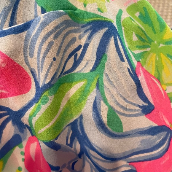 Lilly Pulitzer Dusk ruffle Tank Top XXS - Picture 6 of 6